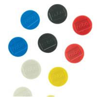 Magneti diametro 3,2 cm colori assortiti Nobo 1915304 - 23310