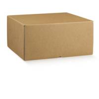 Scatola box per asporto linea Marmotta 30x40x19,5 cm avana - 22420