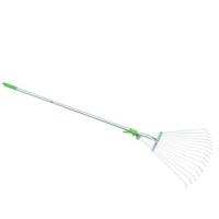 Scopa regolabile in metallo - per erba e foglie - Verdemax - 3923 - 8015358039239 - DMwebShop