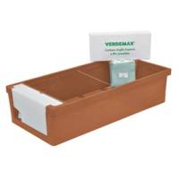 Kit Orto urbano - 115 x 58 x 28 cm - terracotta - Verdemax - 2250 - 8015358022507 - DMwebShop