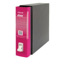 Registratore Dox 2 - dorso 8 cm - protocollo - 23 x 34 cm - fucsia - Esselte - Dox - D26200 - 5028252441698 - DMwebShop