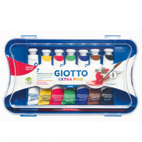 Tubi tempere - 12 ml - colori assortiti - conf. 7 pezzi - Giotto - 30310000 - 8000825310904 - DMwebShop