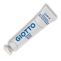 Tempera Tubo 7 - 21 ml - bianco - conf. 6 pezzi - Giotto - 35500100 - 8000825320491 - DMwebShop