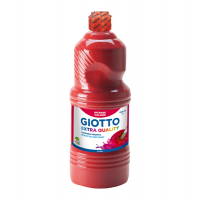 Tempera pronta - 1 lt - rosso scarlatto - Giotto - 533408 - 8000825967139 - DMwebShop