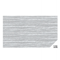 Carta crespa - 50 x 150 cm - argento metal 131 - conf. 10 rotoli - Rex Sadoch - KM3X4-131 - 8006715065220 - DMwebShop