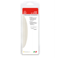 Colla termofusibile M12/200 - Ø 12 mm - lunghezza 20 cm - 280 gr - trasparente - Romeo Maestri - 1196710 - 8005231967100 - DMwebShop