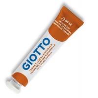 Tempera Tubo 7 - 21 ml - terra di Siena naturale - conf. 6 pezzi - Giotto - 35502000 - 8000825037887 - DMwebShop
