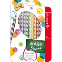 Pastelli Easycolors - Ø mina 4,2 mm - per mancini - astuccio 12 colori - Stabilo - 331/12 - 4006381398695 - DMwebShop