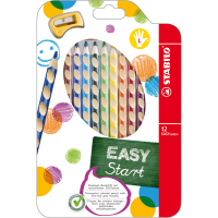 Pastelli Easycolors - Ø mina 4,2 mm - per mancini - astuccio 12 colori - Stabilo - 331/12 - 4006381398695 - DMwebShop