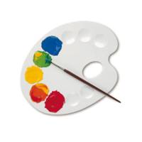 Tavolozza per miscelazione - 220 x 144 x 199mm - 10 scomparti - conf. 6 pezzi - Primo-morocolor - 207T1 - 8006919002076 - DMwebShop
