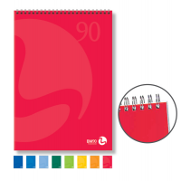 Blocco notes Color - spiralato lato corto - 5 mm - 210 x 297 mm - 90 gr - 50 fogli - BM - 0100208 - 8008234002083 - DMwebShop