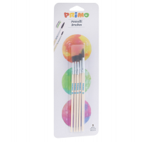 Pennelli e portapennelli - tondi - blister 5 pezzi - Primo - 1240BPT - 8006919024023 - DMwebShop