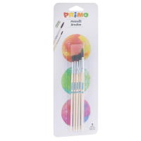 Pennelli e portapennelli - tondi - blister 5 pezzi - Primo - 1240BPT - 8006919024023 - DMwebShop