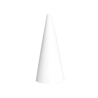 Cono - polistirolo espanso - Ø 90 mm - H200 mm - Colorosa - conf. 6 pezzi - Ri.plast - 51840460 - 8004428003881 - DMwebShop