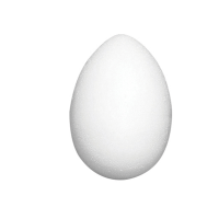 Uovo - polistirolo espanso - Ø 40 mm - H60 mm - Colorosa - conf. 30 pezzi - Ri.plast - 51840040 - 8004428004031 - DMwebShop
