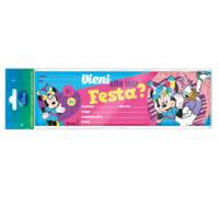 Blocchetto invito alla festa Minnie Disney - conf. 10 pezzi - Rex Sadoch - WYASSMIN - 8006715087987 - DMwebShop
