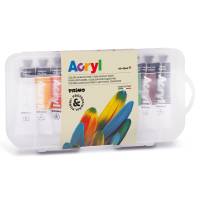 Colori a olio e acrilici - 18 ml - colori assortiti - astuccio 10 colori - Primo - 405TA10SP - 8006919004056 - DMwebShop