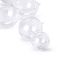 Sfera apribile in polistirene trasparente diametro 160 mm Colorosa 5064106 - 11272