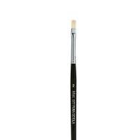 Pennello punta piatta serie 577 - punta a spatola in pura setola - n. 2 - Lebez - 577/2 - 40483A - DMwebShop