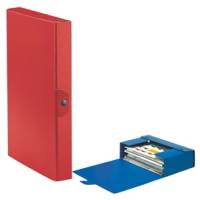 Scatola progetto Eurobox - dorso 4 cm - 25 x 35 cm - rosso - conf. 5 pezzi - Esselte - 390324160 - 48343A - DMwebShop