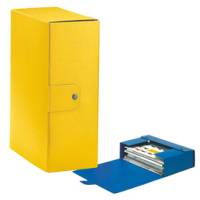 Scatola progetto Eurobox - dorso 12 cm - 25 x 35 cm - giallo - conf. 5 pezzi - Esselte - 390332090 - 8004157332092 - DMwebShop