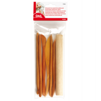 Blister 7 spatole in legno per modellare - Das - 688500 - 8000144688500 - DMwebShop