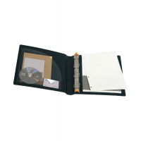 Raccoglitore Exabinder Exactive - 4 anelli a D - Ø 30 mm - 29,7 x 24,2 cm - PPL - nero - Exacompta - 51234E - 3130630512349 - DMwebShop