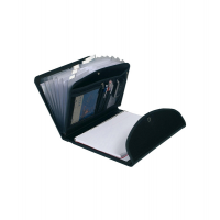 Classificatore Exafolio Exactive - 6 scomparti - PPL - 25,5 x 33 cm - nero - Exacompta - 55834E - 3130630558347 - DMwebShop