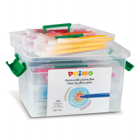 Pennarelli punta fine - colori assortiti - box 120 pezzi - Primo - 615PEN120 - 8006919006159 - DMwebShop