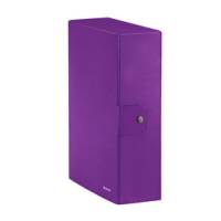 Scatola progetto WOW - dorso 10 cm - viola metallizzato - conf. 5 pezzi - Leitz - 39680062 - 4002432109807 - DMwebShop