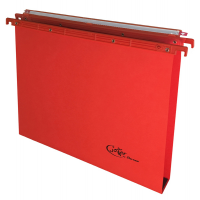Cartella sospesa Joker - cassetto - interasse 39 cm - fondo U 3 cm - 37 x 25 cm - rosso - conf. 25 pezzi - Bertesi - 400/395 Link 3-A4 - 8058983261637 - DMwebShop