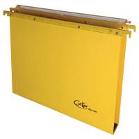 Cartella sospesa Joker - cassetto - interasse 39 cm - fondo U 3 cm - 37 x 25 cm - giallo - conf. 25 pezzi - Bertesi - 400/395 Link 3-A5 - 8058983261644 - DMwebShop