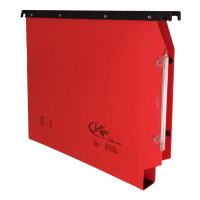Cartella sospesa Joker - armadio - interasse 33 cm - fondo U 3 cm - 32,6 x 28 cm - rosso - Bertesi