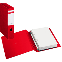 Raccoglitore Stelvio F - 4 anelli quadri 65 mm - dorso 9 cm - f.to utile 22 x 30 cm - rosso - Sei Rota - 37654412 - 8004972024257 - DMwebShop