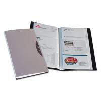 Portabiglietti da visita Office Suites 120 tasche con custodia 11,4 x 19,2 cm silver Fellowes 40349 - 12430