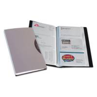 Portabiglietti da visita Office Suites 120 tasche con custodia 11,4 x 19,2 cm silver Fellowes 40349 - 12430