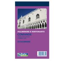 Blocco comande - 25-25-25 copie autoricopianti - 16,8 x 10 cm - conf. 5 pezzi - Data Ufficio - DU161880000 - 8008842585015 - DMwebShop