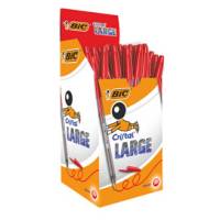 Penna sfera Cristal Large - punta 1,6 mm - rosso - conf. 50 pezzi - Bic - 951625 - 3086123651661 - DMwebShop