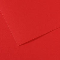 Foglio Mi-Teintes - A4 - 160 gr - rosso vivo - conf. 25 pezzi - Canson - C31032S025 - 92896CNF01 - DMwebShop