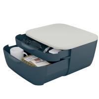 Cassettiera Cosy - 2 scomparti - grigio - Leitz - 53570089 - 4002432124770 - DMwebShop