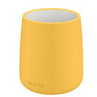 Porta penne Cosy - in ceramica - giallo - Leitz - 53290019 - 4002432127924 - DMwebShop