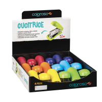 Cucitrice - ABS - colori assortiti - Colorosa - expo da banco 18 pezzi - Ri.plast - 360270 - 8004428049360 - DMwebShop