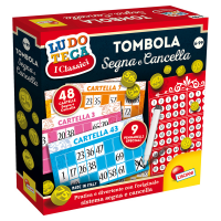 Ludoteca Tombola segna e cancella - Lisciani 56996