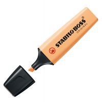 Evidenziatore Boss Pastel - tratto 2 - 5 mm - arancione papaya 125 - conf. 10 pezzi - Stabilo - 70/125 - 4006381566025 - DMwebShop