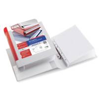 Raccoglitore personalizzabile Stelvio TI - 2 anelli a D 50 mm - dorso 7,5 cm - 22 x 30 cm - bianco - Sei Rota - 35504601 - 8004972012407 - DMwebShop