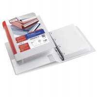 Raccoglitore personalizzabile Stelvio TI - 4 anelli a D - Ø 30 mm - dorso 4 cm - f.to utile 22 x 30 cm - bianco - Sei Rota - 36304101 - 8004972003832 - DMwebShop