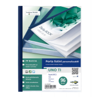 Portalistini personalizzabile Uno TI - 22 x 30 cm - 96 buste - blu - Sei Rota 55229607