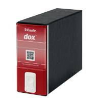Registratore 3 - dorso 8 cm - memorandum 23 x 18 cm - rosso - Esselte - Dox - 263B1 - 8004389075972 - DMwebShop