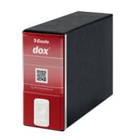 Registratore 3 - dorso 8 cm - memorandum 23 x 18 cm - rosso - Esselte - Dox - 263B1 - 8004389075972 - DMwebShop
