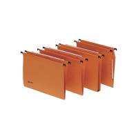 Cartella sospesa Signaletic - cassetto - interasse 39 cm - fondo U 3 cm - 39 x 25 cm - avana - conf. 25 pezzi - Rexel - 00210500 - 29737A - DMwebShop